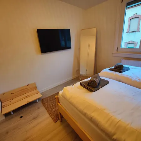 公寓 Bliss - 2 Schlafzimmer, Boho, Netflix, Arbeitsplatz 威斯巴登